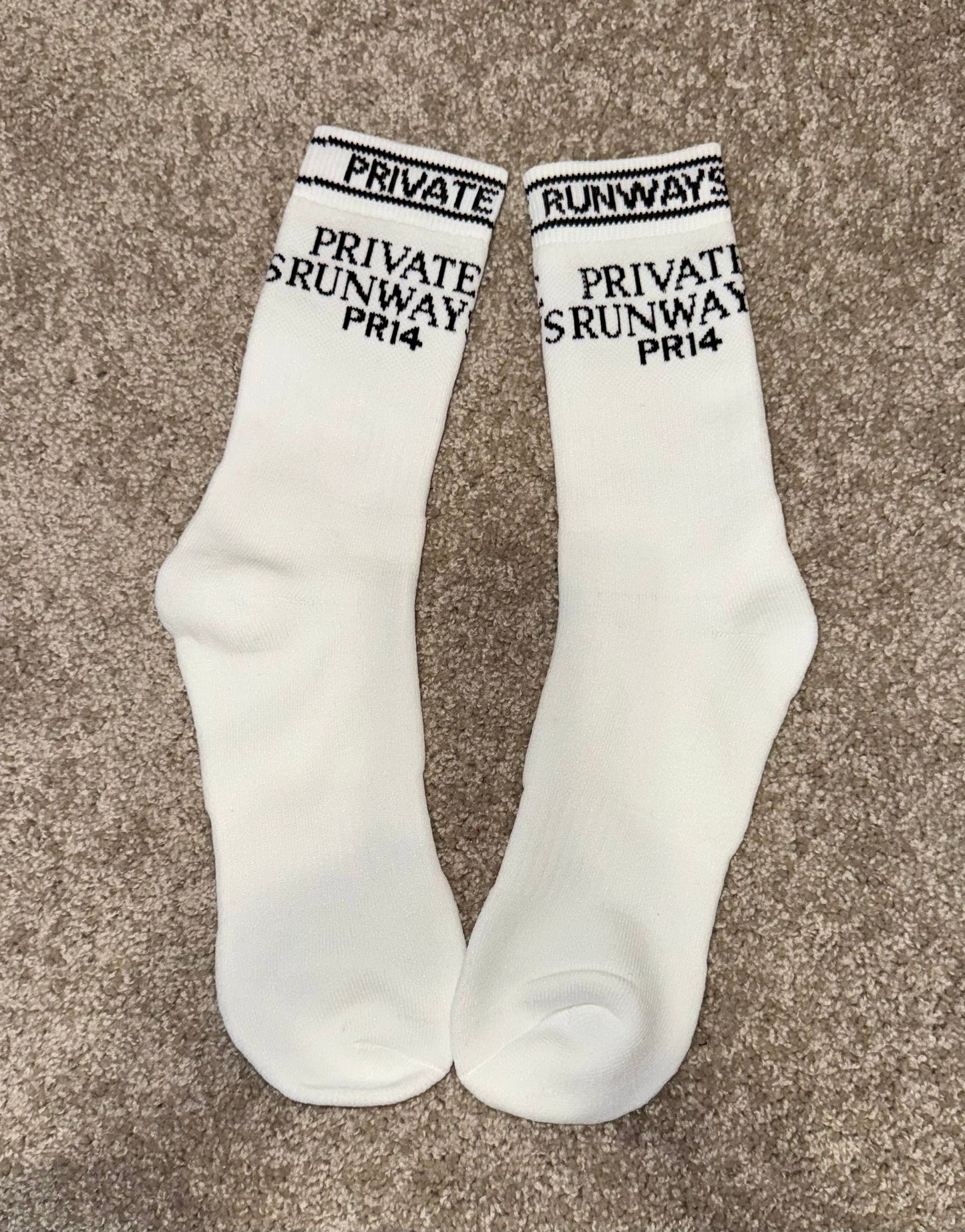 Private Runways PR14 Signature Band Socks