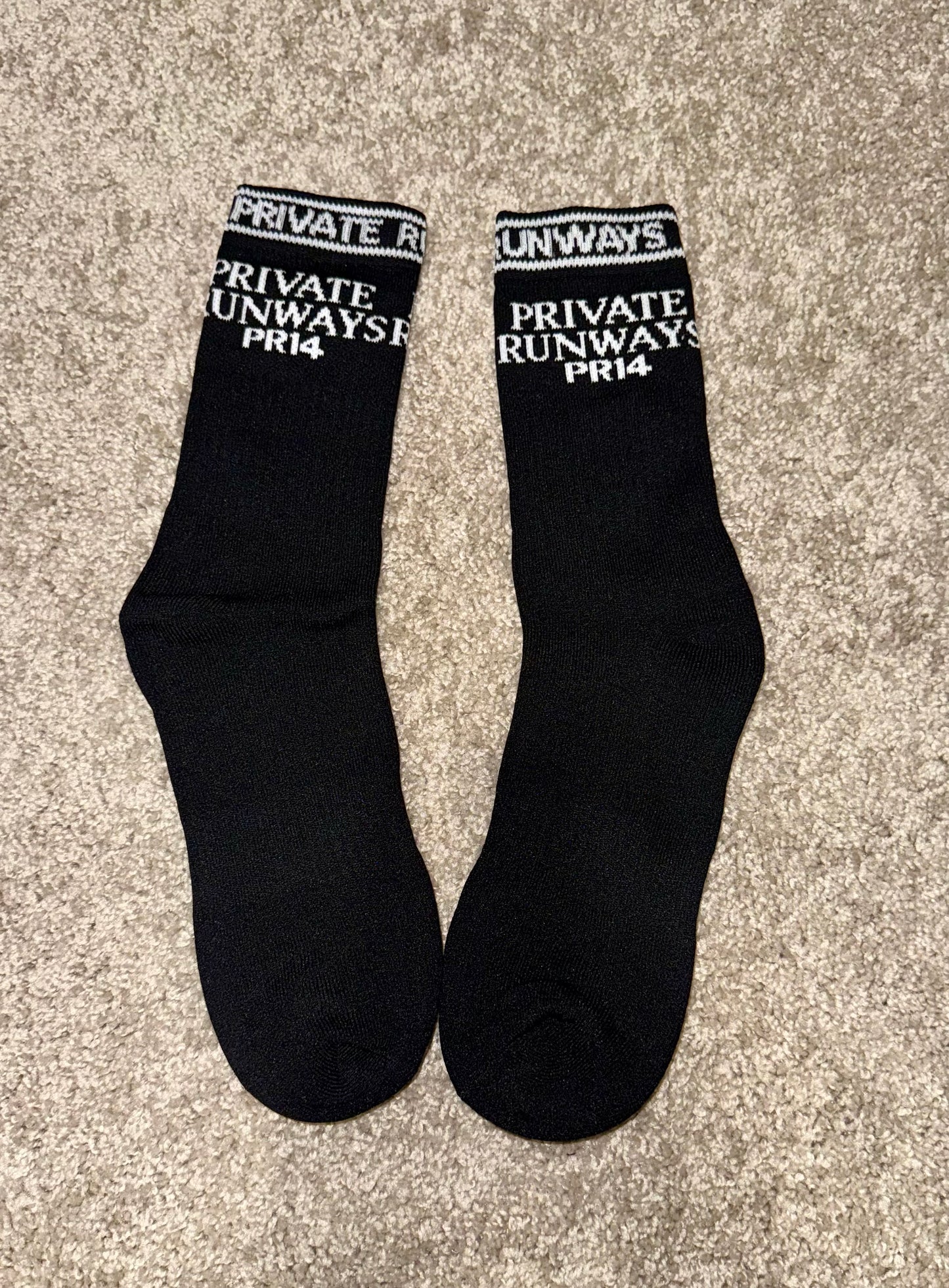 Private Runways PR14 Signature Band Socks