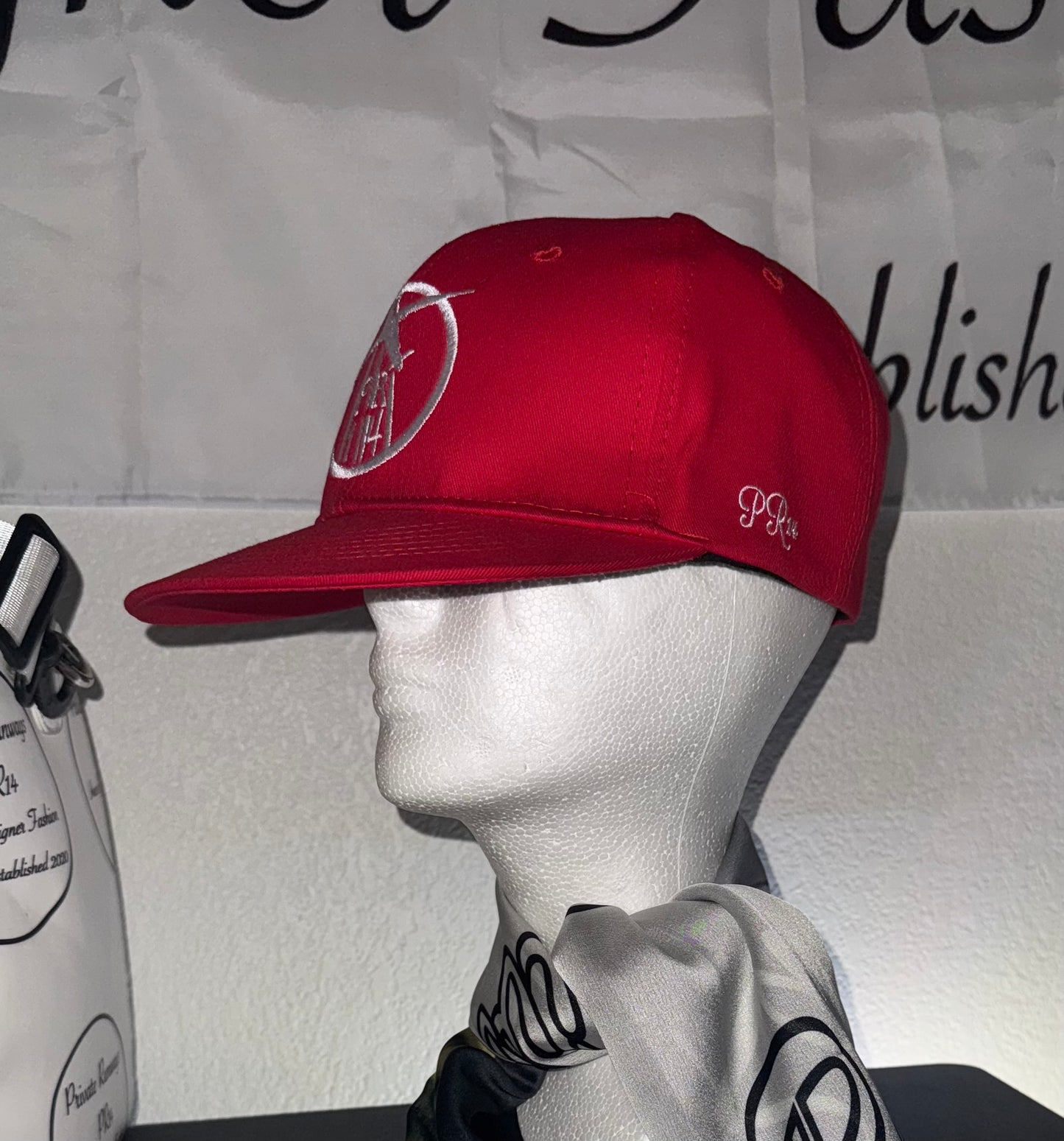 Private Runways PR14 Signature SnapBack – Red