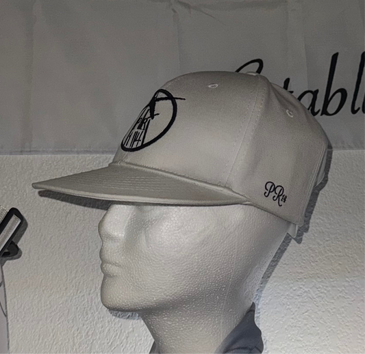 Private Runways PR14 Signature SnapBack– White & Black