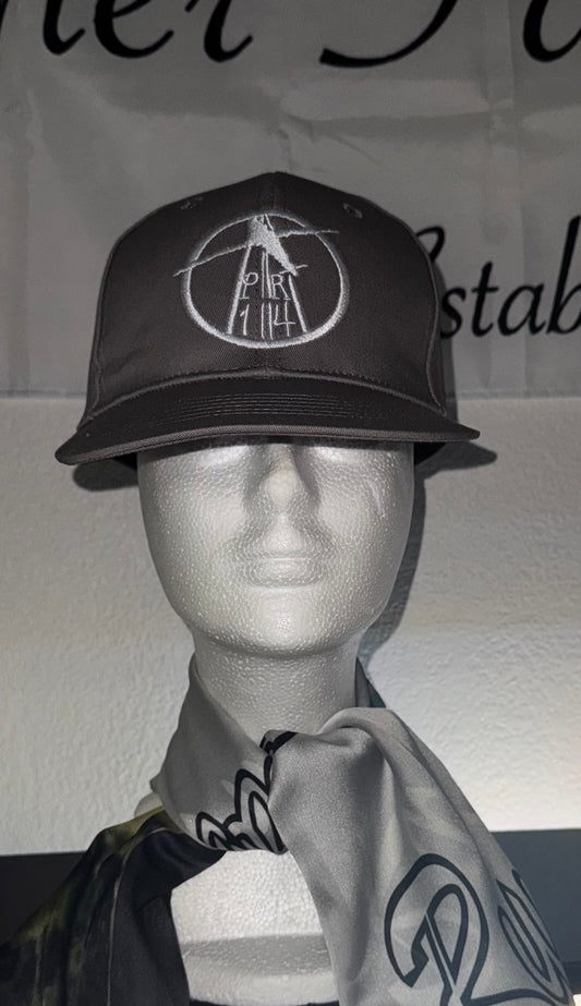 Private Runways Signature Logo SnapBack – Dark Gray