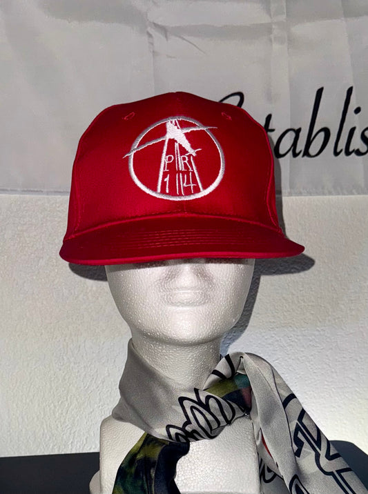 Private Runways PR14 Signature SnapBack – Red