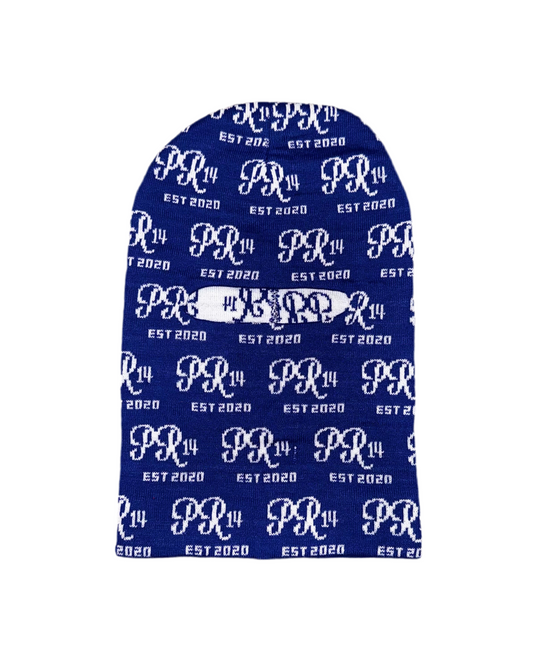 PR14 Monogram Balaclava – “Royal Blue” Edition
