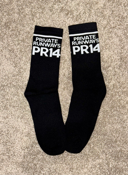 Private Runways PR14 Premium Crew Socks